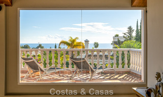 Beautiful Spanish style villa with stunning sea views for sale in Elviria, East Marbella 774758 