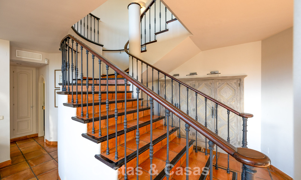 Beautiful Spanish style villa with stunning sea views for sale in Elviria, East Marbella 774761