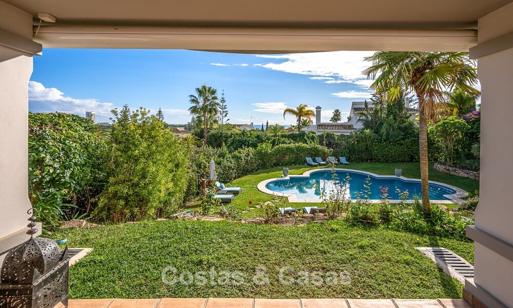 Beautiful Spanish style villa with stunning sea views for sale in Elviria, East Marbella 774763