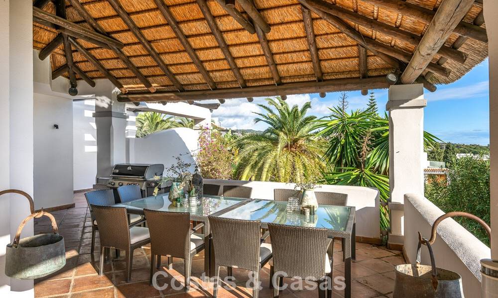 Beautiful Spanish style villa with stunning sea views for sale in Elviria, East Marbella 774764