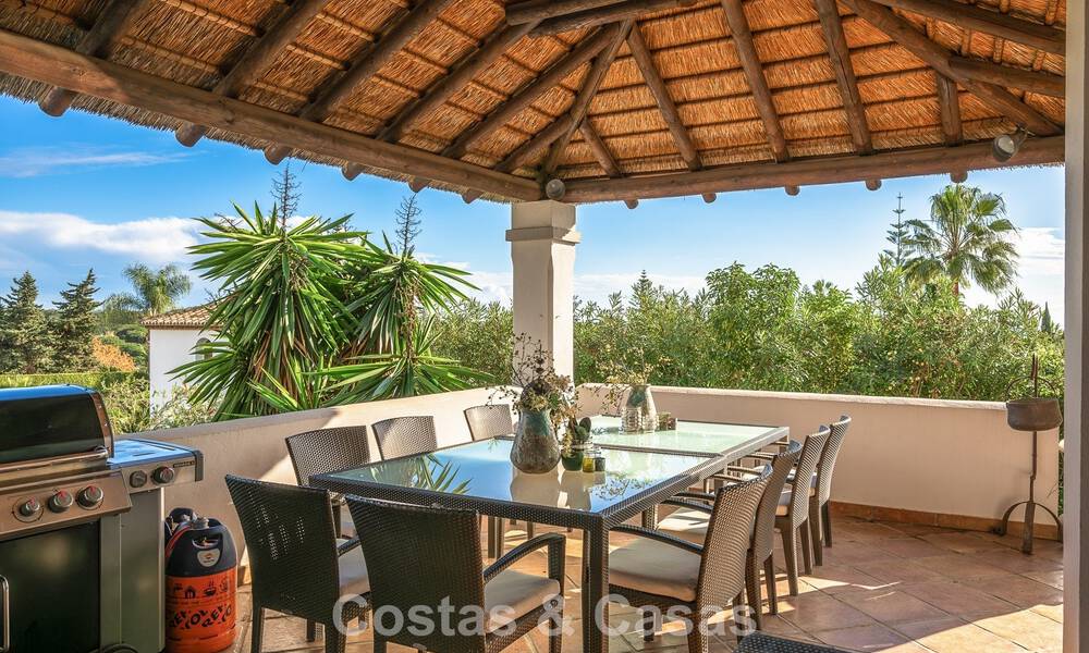 Beautiful Spanish style villa with stunning sea views for sale in Elviria, East Marbella 774765