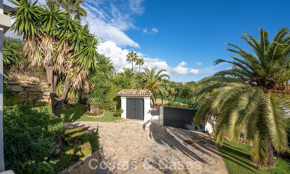 Beautiful Spanish style villa with stunning sea views for sale in Elviria, East Marbella 774766