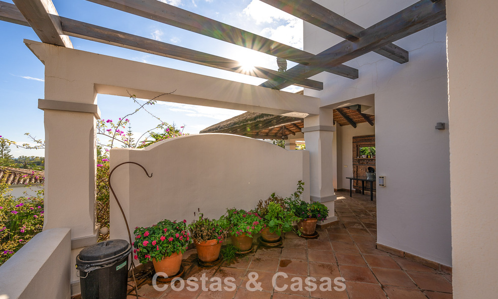 Beautiful Spanish style villa with stunning sea views for sale in Elviria, East Marbella 774767