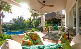 Beautiful Spanish style villa with stunning sea views for sale in Elviria, East Marbella 774769 