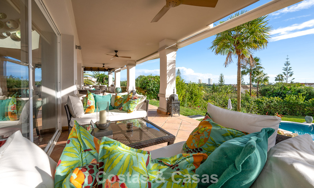Beautiful Spanish style villa with stunning sea views for sale in Elviria, East Marbella 774770