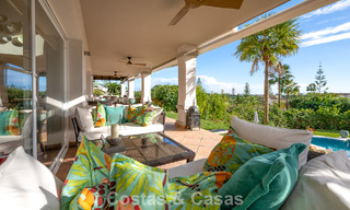 Beautiful Spanish style villa with stunning sea views for sale in Elviria, East Marbella 774770 