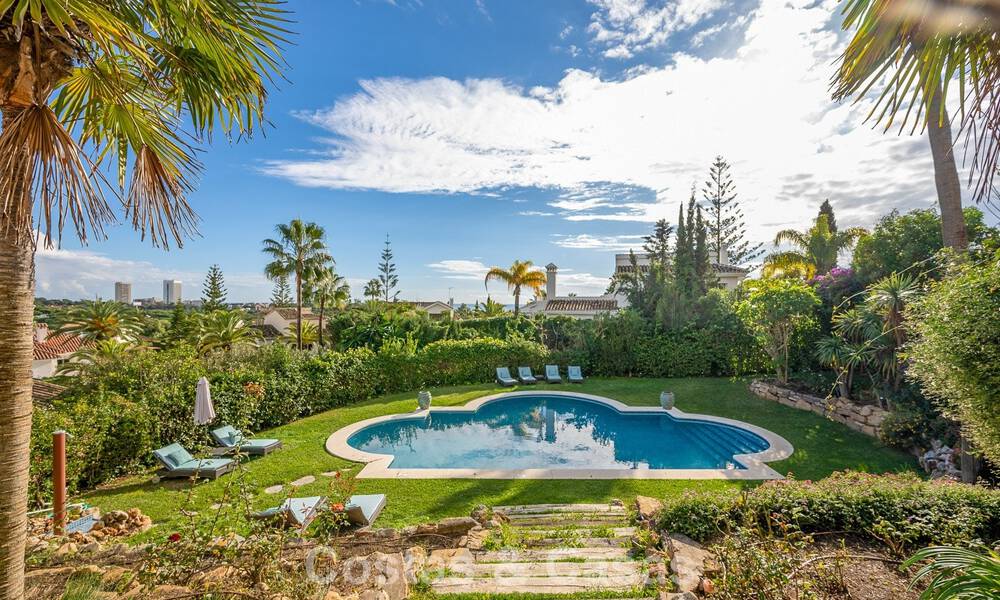 Beautiful Spanish style villa with stunning sea views for sale in Elviria, East Marbella 774772