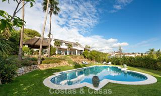 Beautiful Spanish style villa with stunning sea views for sale in Elviria, East Marbella 774773 