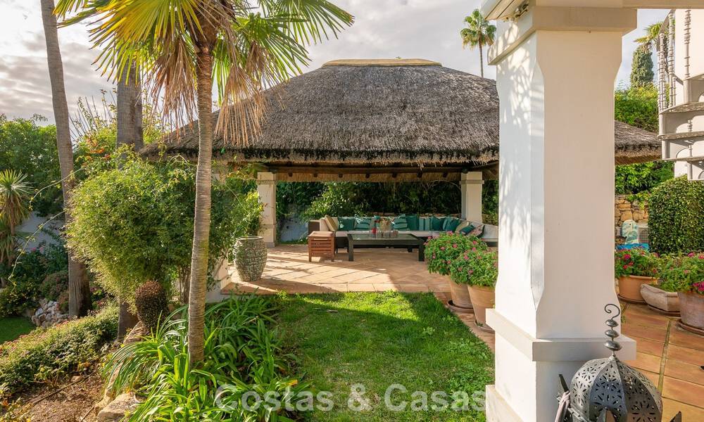 Beautiful Spanish style villa with stunning sea views for sale in Elviria, East Marbella 774776