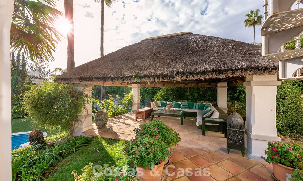 Beautiful Spanish style villa with stunning sea views for sale in Elviria, East Marbella 774777
