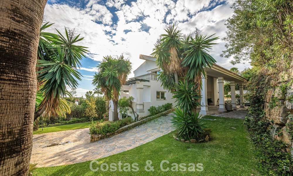 Beautiful Spanish style villa with stunning sea views for sale in Elviria, East Marbella 774778