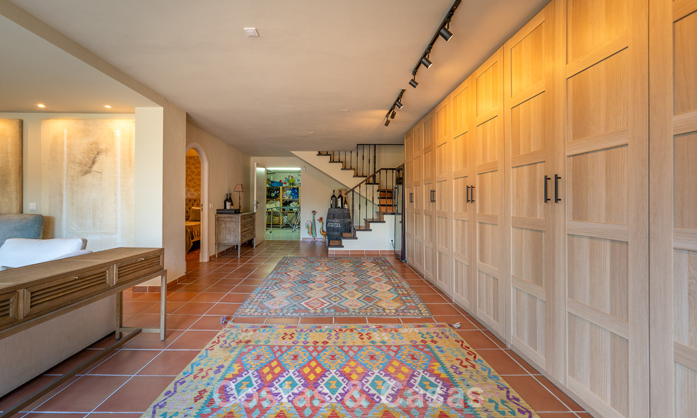 Beautiful Spanish style villa with stunning sea views for sale in Elviria, East Marbella 774785