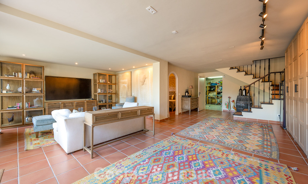 Beautiful Spanish style villa with stunning sea views for sale in Elviria, East Marbella 774786
