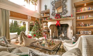 Beautiful Spanish style villa with stunning sea views for sale in Elviria, East Marbella 774793 