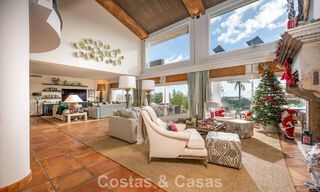 Beautiful Spanish style villa with stunning sea views for sale in Elviria, East Marbella 774794 