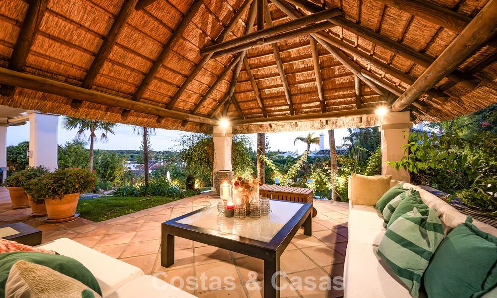Beautiful Spanish style villa with stunning sea views for sale in Elviria, East Marbella 774797