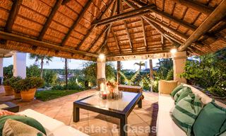 Beautiful Spanish style villa with stunning sea views for sale in Elviria, East Marbella 774797 