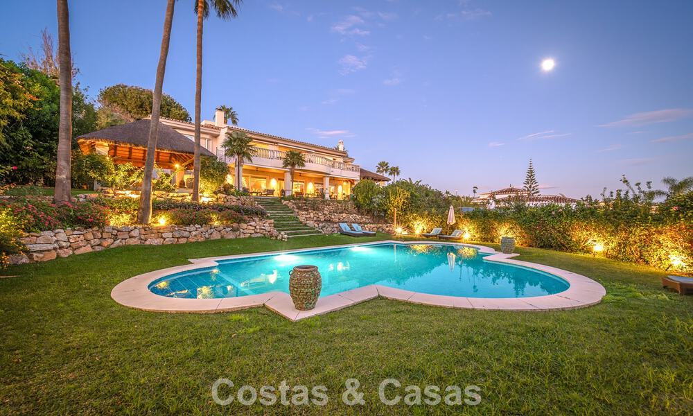 Beautiful Spanish style villa with stunning sea views for sale in Elviria, East Marbella 774801