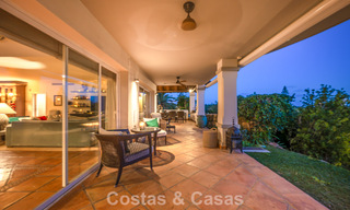Beautiful Spanish style villa with stunning sea views for sale in Elviria, East Marbella 774806 
