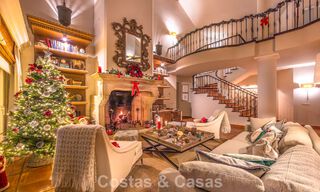Beautiful Spanish style villa with stunning sea views for sale in Elviria, East Marbella 774810 