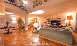 Beautiful Spanish style villa with stunning sea views for sale in Elviria, East Marbella 774811 