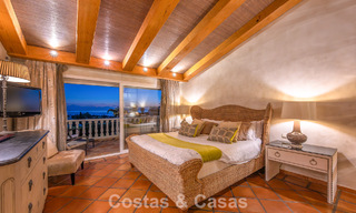 Beautiful Spanish style villa with stunning sea views for sale in Elviria, East Marbella 774813 
