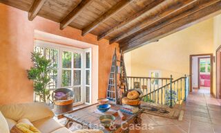 Andalusian luxury villa for sale, in the exclusive and secure area of El Madroñal, Marbella - Benahavis 774814 