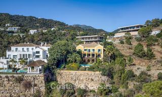 Andalusian luxury villa for sale, in the exclusive and secure area of El Madroñal, Marbella - Benahavis 774829 