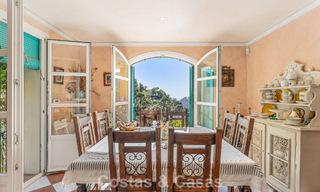 Andalusian luxury villa for sale, in the exclusive and secure area of El Madroñal, Marbella - Benahavis 774831 