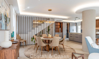 Stunning double penthouse with sea views for sale within walking distance of Puerto Banus, Marbella 774858 