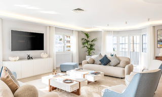 Stunning double penthouse with sea views for sale within walking distance of Puerto Banus, Marbella 774861 