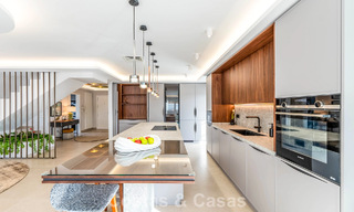 Stunning double penthouse with sea views for sale within walking distance of Puerto Banus, Marbella 774863 