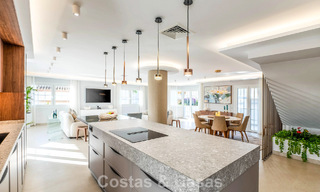 Stunning double penthouse with sea views for sale within walking distance of Puerto Banus, Marbella 774867 