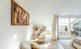 Stunning double penthouse with sea views for sale within walking distance of Puerto Banus, Marbella 774878 