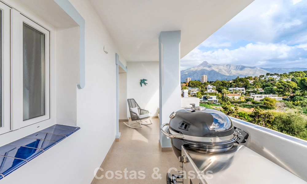 Stunning double penthouse with sea views for sale within walking distance of Puerto Banus, Marbella 774888