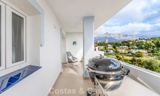 Stunning double penthouse with sea views for sale within walking distance of Puerto Banus, Marbella 774888 