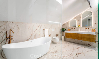 Stunning double penthouse with sea views for sale within walking distance of Puerto Banus, Marbella 774901 