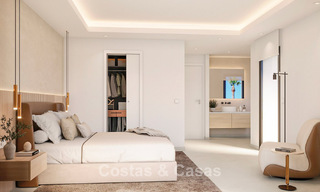 Contemporary Mediterranean style townhouse for sale within walking distance of the beach of San Pedro Playa, Marbella 774904 