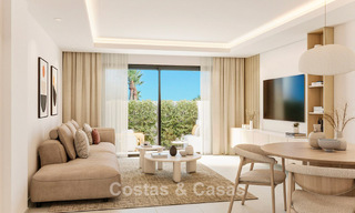 Contemporary Mediterranean style townhouse for sale within walking distance of the beach of San Pedro Playa, Marbella 774907 