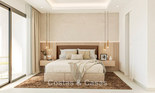 Contemporary Mediterranean style townhouse for sale within walking distance of the beach of San Pedro Playa, Marbella 774911 