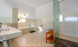 Classic Mediterranean villa for sale with panoramic sea views in an exclusive gated community in Marbella - Benahavis 774940 