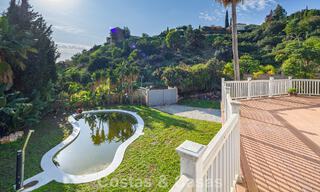 Majestic luxury villa with stunning sea views for sale, in a sought after urbanisation of Benahavis - Marbella 774949 