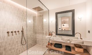 Luxurious renovated townhouse with sea views for sale, in a gated community on Marbella’s Golden Mile 774966 