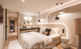 Luxurious renovated townhouse with sea views for sale, in a gated community on Marbella’s Golden Mile 774967 