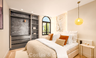 Luxurious renovated townhouse with sea views for sale, in a gated community on Marbella’s Golden Mile 774980 