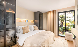 Luxurious renovated townhouse with sea views for sale, in a gated community on Marbella’s Golden Mile 774981 