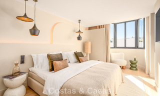 Luxurious renovated townhouse with sea views for sale, in a gated community on Marbella’s Golden Mile 774983 