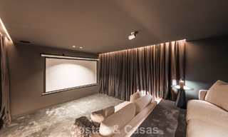 Luxurious renovated townhouse with sea views for sale, in a gated community on Marbella’s Golden Mile 774989 