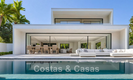 Ecological new build villa with sea views for sale in a quiet residential area in Benalmadena, Costa del Sol 774960
