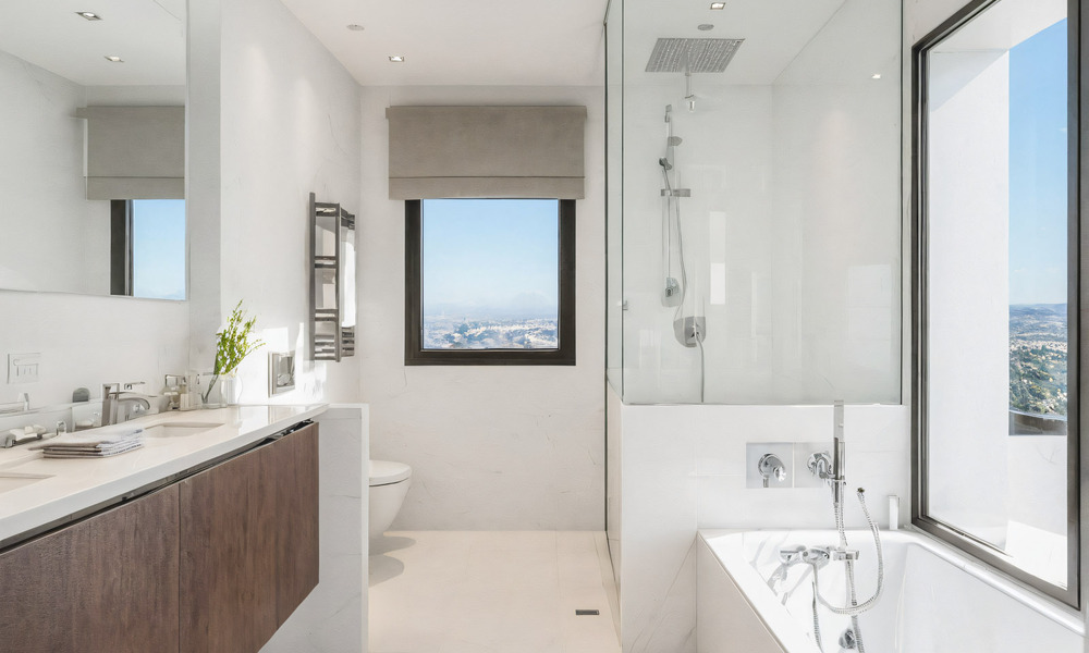 Ecological new build villa with sea views for sale in a quiet residential area in Benalmadena, Costa del Sol 774962